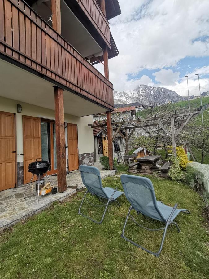 Apartment Rakuscek Kobarid Bagian luar foto